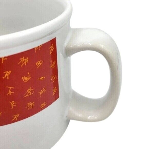 Campbell's US Olympic 2 Mugs Limited Edition Salt Lake City Skater Soup 2002 - Picture 4 of 12